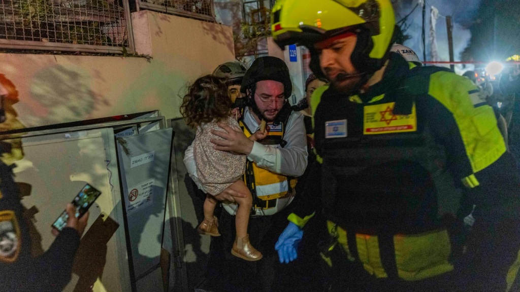 strike in Tel Aviv resulted in the death of a woman and left approximately 120 people injured