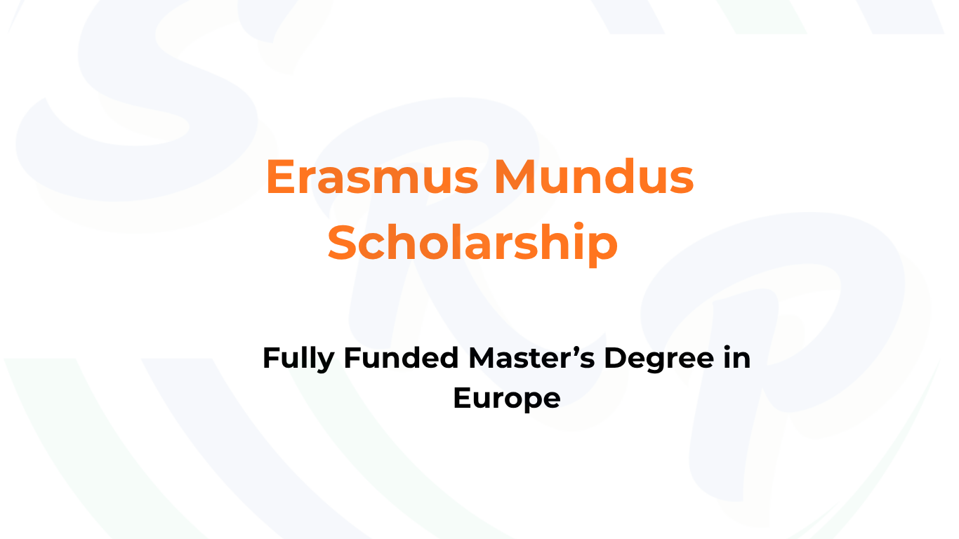 Erasmus Mundus Scholarship
