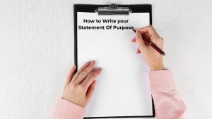 How to Write an SOP